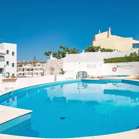 Apartamento T1 Carvoeiro C/Piscina E A 300M Praia Exterior photo